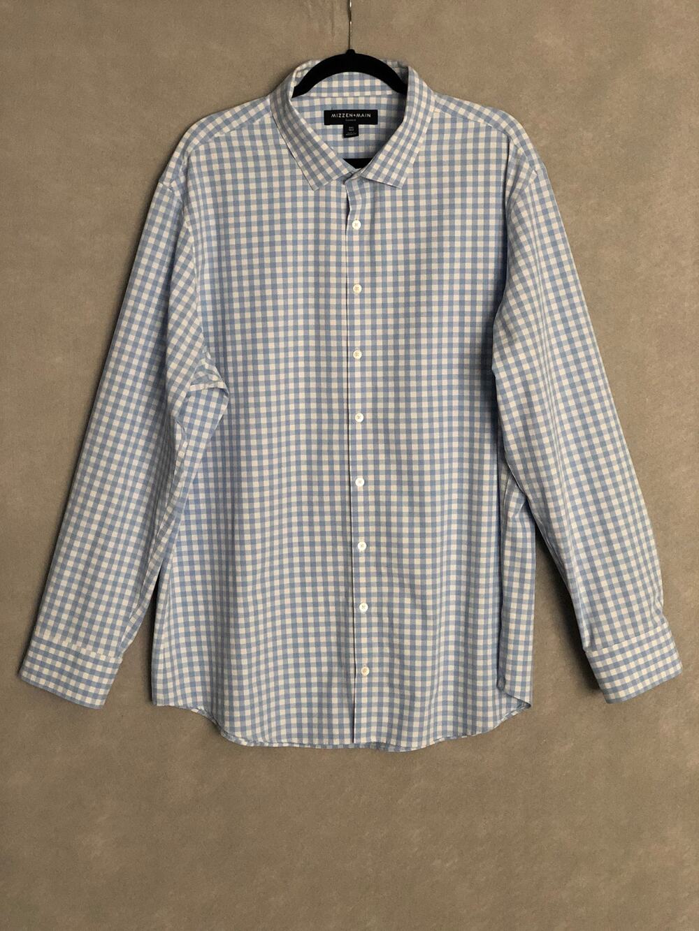 Mizzen+Main Leeward Button-Down Shirt Blue Men's XXL